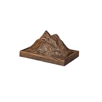 Porte-encens de bureau artisanal en bois sculpté CNC personnalisé en usine, décoration pour la maison et le bureau