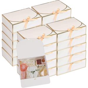 Boîtes cadeaux en <span class=keywords><strong>papier</strong></span> haut de gamme décorées d'un nœud, emballage professionnel pour cosmétiques, cadeaux de mariage, cadeaux d'anniversaire, cadeaux de fêtes - Product Image 3