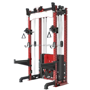 Equipo de ejercicio de gimnasio Jaula de sentadillas y máquina de cruce de <span class=keywords><strong>cables</strong></span> <span class=keywords><strong>para</strong></span> estación multifunción <span class=keywords><strong>Multigym</strong></span> - Product Image 5