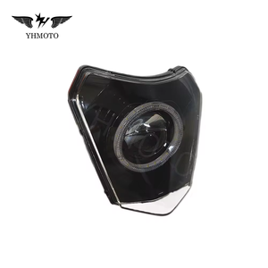 Faro RGB con Anello Luminoso e Luci Angel Eyes per Moto KTM EXC 125 250 300 350 TPI Six Days - Product Image 5