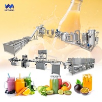 Mango-pulp productiefabriek turnkey citrusverwerkingsinstallatie verse sapcentrifuge productielijn 100kg capaciteit