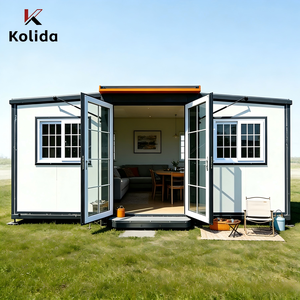 Acogedora <span class=keywords><strong>Casa</strong></span> Contenedor Expandible de 20 pies/40 pies con Estilo Rústico Moderno para la Vida en el <span class=keywords><strong>Campo</strong></span> - Product Image 4