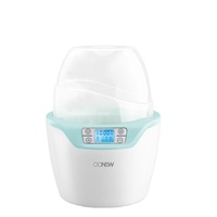 Chauffe-biberon électrique 3 en 1, stérilisateur et sèche-biberon numérique à vapeur avec chauffe-lait isolant