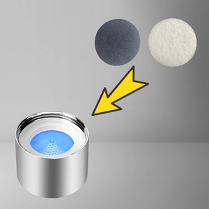 Cartouche filtrante en coton PP pour filtration d'eau, effet primaire, matériau en polypropylène blanc - Product Image 1