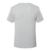 Camisetas lisas 100% algodón al por mayor Camisetas básicas negras camisetas Unisex cuello redondo Camiseta para hombres algodón Franelas De Algodon