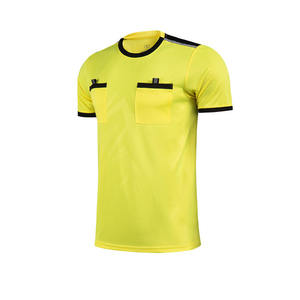 طقم حكام كرة القدم للبالغين، زي حكام كرة القدم الاحترافي للرجال، قميص حكام كرة القدم القابل للتنفس - Product Image 3