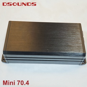 Mini <span class=keywords><strong>Amplificador</strong></span> <span class=keywords><strong>para</strong></span> Auto, 70 Wrms <span class=keywords><strong>de</strong></span> Potencia a 4 ohmios, 4 Canales, Tamaño Compacto y Excelente Calidad <span class=keywords><strong>de</strong></span> <span class=keywords><strong>Sonido</strong></span>, Clase D, <span class=keywords><strong>para</strong></span> Altavoces <span class=keywords><strong>de</strong></span> Auto - Product Image 1