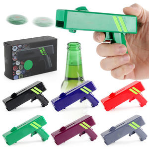 Accesorios de barra interesantes-Electrónica de consumo Abridor de <span class=keywords><strong>cerveza</strong></span> Tapa de botella <span class=keywords><strong>Tirador</strong></span> Fiesta Juego de beber Tapa Pistola Juguete Herramienta de escopeta - Product Image 1