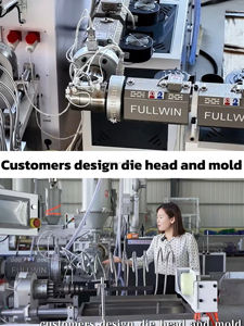 Machine d'extrusion de <span class=keywords><strong>tuyau</strong></span> d'aspiration en spirale pour <span class=keywords><strong>piscine</strong></span> d'eau en PVC Ligne de production de <span class=keywords><strong>tuyau</strong></span> renforcé incrusté de fil d'acier PVC - Product Image 5