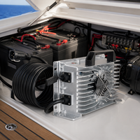 Chargeur de batterie au plomb ZCH-2 13,6 V 40 A 544 W pour batterie auxiliaire marine, de camping-car et équipement personnalisé