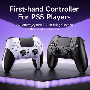 Manette de jeu P5 sans fil Bluetooth avec haut-parleur intégré et prise casque stéréo TRRS 3,5 mm – Vente en gros - Product Image 2