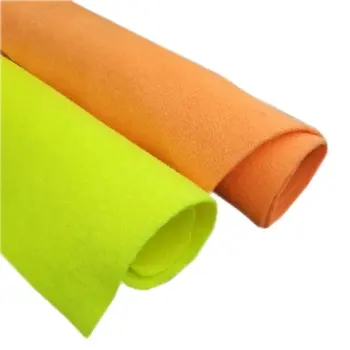 Manufacturers wholesale custom tennis nee non-woven tennis fabric fluorescent non-woven needle felt