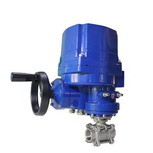 Válvula de Bola de Acero Inoxidable ASTM A351 CF8M 316 1000 WOG PSI con Actuador a Prueba de Explosiones - Product Image 3