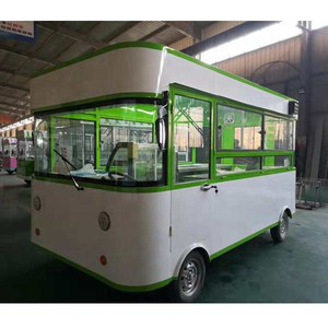 Carrito de Comida Móvil Multifuncional de Cuatro Ruedas para Hamburguesas, Aperitivos, Té con Leche y Otros Alimentos - Product Image 2