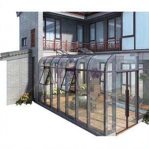 Casa Contenedor Aislada Resistente a las Heladas para Jardín Invernal Canadiense, Diseño Moderno, Tamaño Personalizable para Sala de Estar de Centro Comercial - Product Image 1
