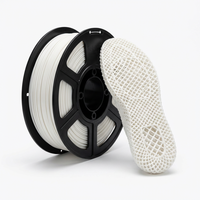 Filamen Printer 3D Fleksibel TPE 85A Grosir 1.75mm 1kg Super Lembut Elastis Seperti Karet Anti Sumbat OEM Kustom Multi Warna