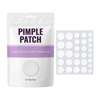 Patchs Hydrocolloïdes Personnalisés pour Traitement de l'Acné, Invisibles et Imperméables, Soin du Visage pour Vente en Gros OEM