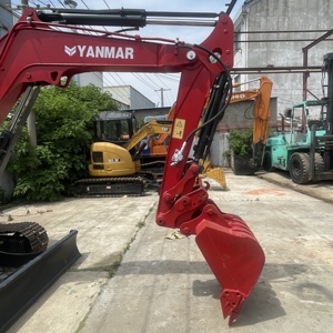 Miniexcavadora Usada YANMAR ViO55-6B de 5.5 Toneladas con Giro Cero y Orugas Hidráulicas - Product Image 5