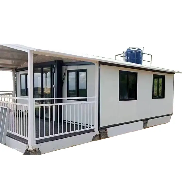 Hoge Normen 2 Slaapkamer Luxe Prefab Modulaire Huizen Geprefabriceerd 20ft 40ft Opvouwbaar Uitbreidbaar Containerhuis