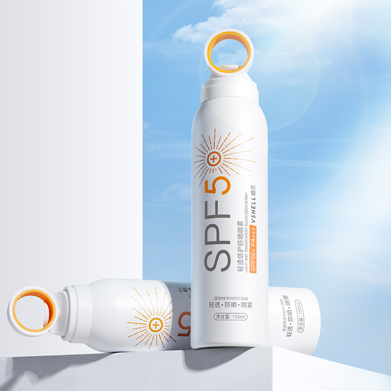 sunscreen spray