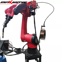 Vente flash Bras robotisé pour soudage en cellule pour acier inoxydable/acier au carbone Machine de soudage robotisée à 6 axes