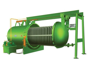 Filtro de hoja de presión vertical para planta de fabricación de semilla de algodón/colza/aceite de ricino con motor de componentes centrales - Product Image 1