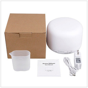 Humidificateur portable à grande capacité, 300ML/500ml, diffuseur d'arôme moderne, 20 + heures, avec 7 changement de couleurs