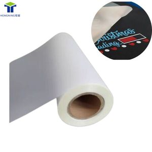 Tela para Camisetas HN <span class=keywords><strong>Anti</strong></span>-amarillamiento, Textura de Tela para Camisetas, Diseño Personalizado de Logotipos, Impresión Digital por Transferencia de Calor Directa a Película (DTP), Película PET - Product Image 2