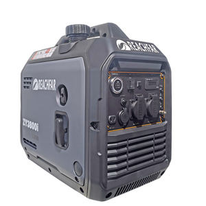 Outdoor Silent Generator Grey Portable <b>Gasoline</b> for Car Air Conditioner Charging 004-007 Reliable Backup Power Provides Stable E - Product Image 3