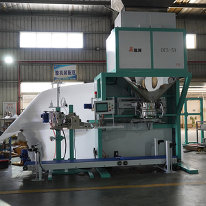 25kg 50kg bán tự động tốc độ cao Tự động may niêm phong PE PP nhựa PVC Polymer nhựa PELLET đóng bao Máy làm đầy cao - Product Image 2