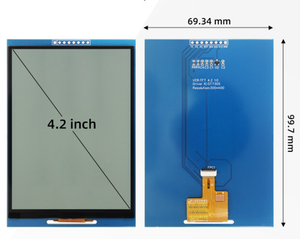 ราคาต่อรองได้ โมดูลจอ LCD โมโน 4.2 นิ้ว 300*400 จุด พร้อมอินเทอร์เฟซ SPI 4 เลน สำหรับเครื่องใช้ไฟฟ้าภายในบ้าน - Product Image 2