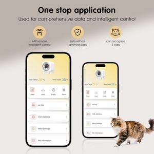 Gran oferta, caja de arena para <span class=keywords><strong>gatos</strong></span> autolimpiante inteligente, caja de arena autolimpiante para <span class=keywords><strong>gatos</strong></span>, caja de arena inteligente para <span class=keywords><strong>gatos</strong></span> - Product Image 4