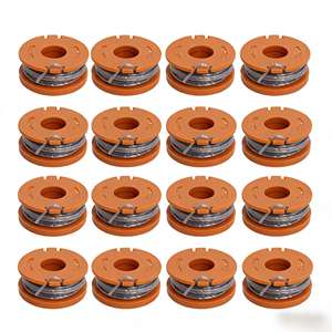 Bobine de fil de rechange pour tête de coupe WX150 brevetée, nylon 1,6 mm, 10 pieds/3,05 m, gris, 13 g, garantie 1 an, Worx Spear&Jackson Mac - Product Image 6