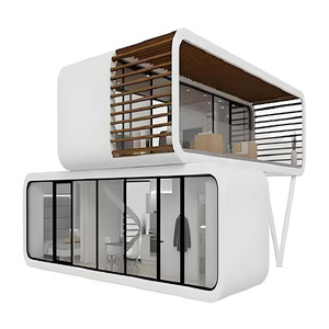 Casa Contenedor Moderna, Rectangular, Solución para Hoteles, Campamentos y Resorts al Aire Libre - Product Image 5