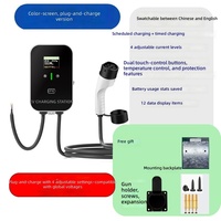 Station de recharge pour véhicules électriques AC 22 kW, norme européenne, TYPE2, Royaume-Uni, France, Allemagne, 16-32A, gris, 380V EU