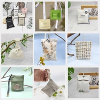 Sachet parfumé ventilé à suspendre, mini-sachet vide personnalisé pour huile parfumée, sac de parfum pour voiture et voyage