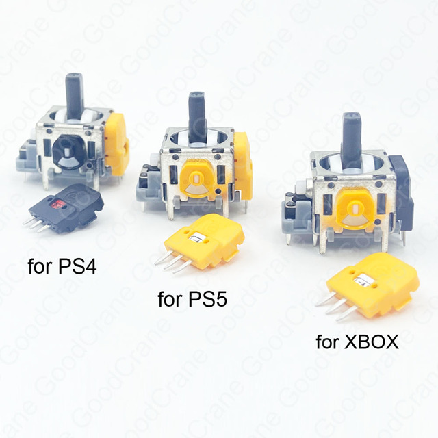 New Structure 4.0 Version Hall Effect 3D Analog Sticks for Series / Controller Support Software Calibration No