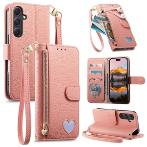 กระเป๋าใส่บัตรแบบซิปพับได้สำหรับ Samsung Galaxy A53/A54/A55/A56/A14/A15/A17/A16 พร้อมสายคล้องโทรศัพท์ - Product Image 6