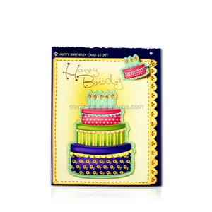 Paper Handmade Greet Card Postcard Music Chip Music Sound Note Birthday Valentine Christmas Wedding Invitation Musical Card