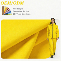 Tela Softshell Impermeable, Transpirable, Elástica y Repelente al Agua Personalizable para Trajes de Esquí
