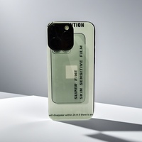 Nouvelle Pellicule Arrière Dépolie Sensible pour iPhone 15 16 Pro Max, Film Protecteur pour Utilisation Automobile, Compatible avec Machine de Découpe de Films pour Téléphones