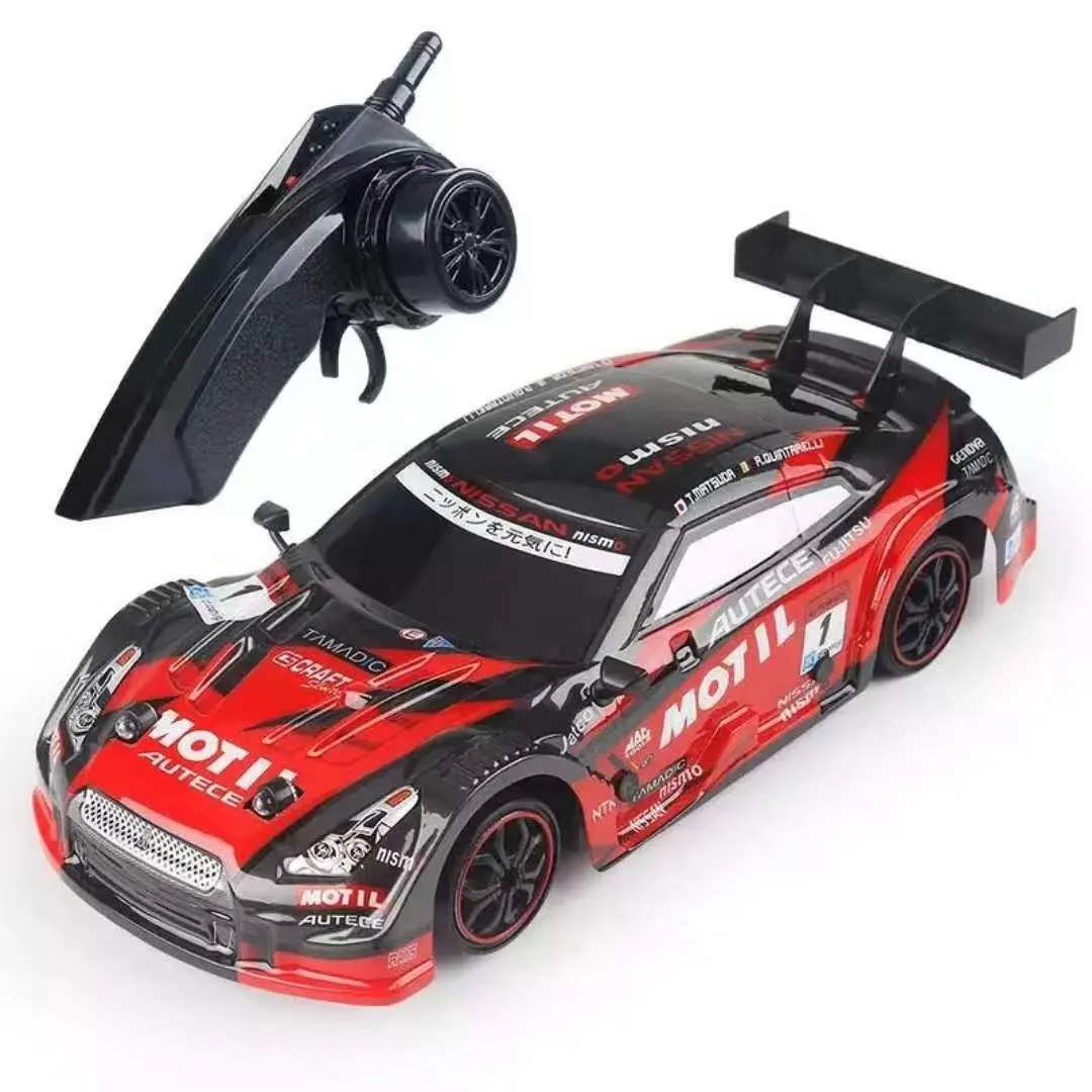 Professional high speed 1/16 size 2.4 ghz Pvc mini rc race car 4wd remote control drift car for kids