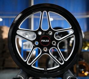 Jantes de course PJ Drag Racing Beadlock polies 13" 14" 15" pour Porsche 911 Turbo S <span class=keywords><strong>GT2</strong></span> RS 991Turbo 992 Turbo S Mustang GT - Product Image 4
