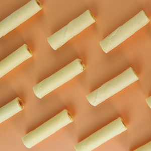 Deliciosos y Sabrosos Rollos de Coco Crujientes, Rollos de Huevo, Bocadillos Deliciosos, Bocadillos de Granos, Rollos de Huevo, Productos de Huevo, Comida China - Product Image 5