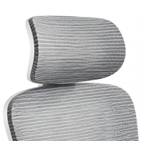 Chaise de bureau respirante en maille ALINUNU ODM OEM pour bureau 125 °   Chaise en maille avec fonction inclinable et accoudoirs rabattables
