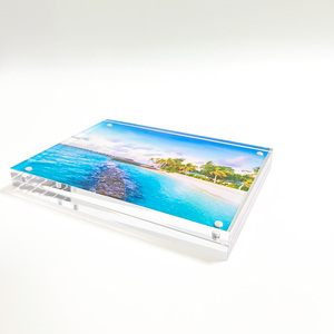 Số lượng lớn 5x7 hiện đại hai mặt từ rõ ràng Acrylic kính khung cho hình ảnh - Product Image 3