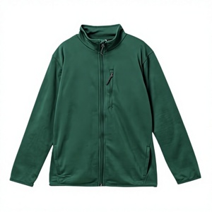 Blouson matelassé brodé à capuche en toile pour homme, chaud et décontracté pour l'hiver, entièrement zippé, doublure en soie chauffante, personnalisable, pour la randonnée et le sport. - Product Image 2