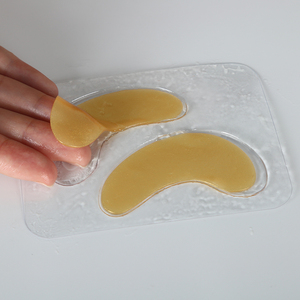Giorno e notte migliore efficace rimuove le occhiaie oro 24k Gel Pack collagene Crystal Pad benda per maschera per gli occhi - Product Image 5