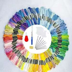 Di alta qualità 8m 482 colori intrecciati Skeins filo da <span class=keywords><strong>ricamo</strong></span> in cotone poliestere fai da te a punto croce a mano filo <span class=keywords><strong>per</strong></span> cucire - Product Image 5