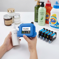 Nouvelle imprimante portable mini jet d'encre automatique pour codage par lots, encre à séchage rapide, impression multicolore de date d'expiration sur sacs en plastique